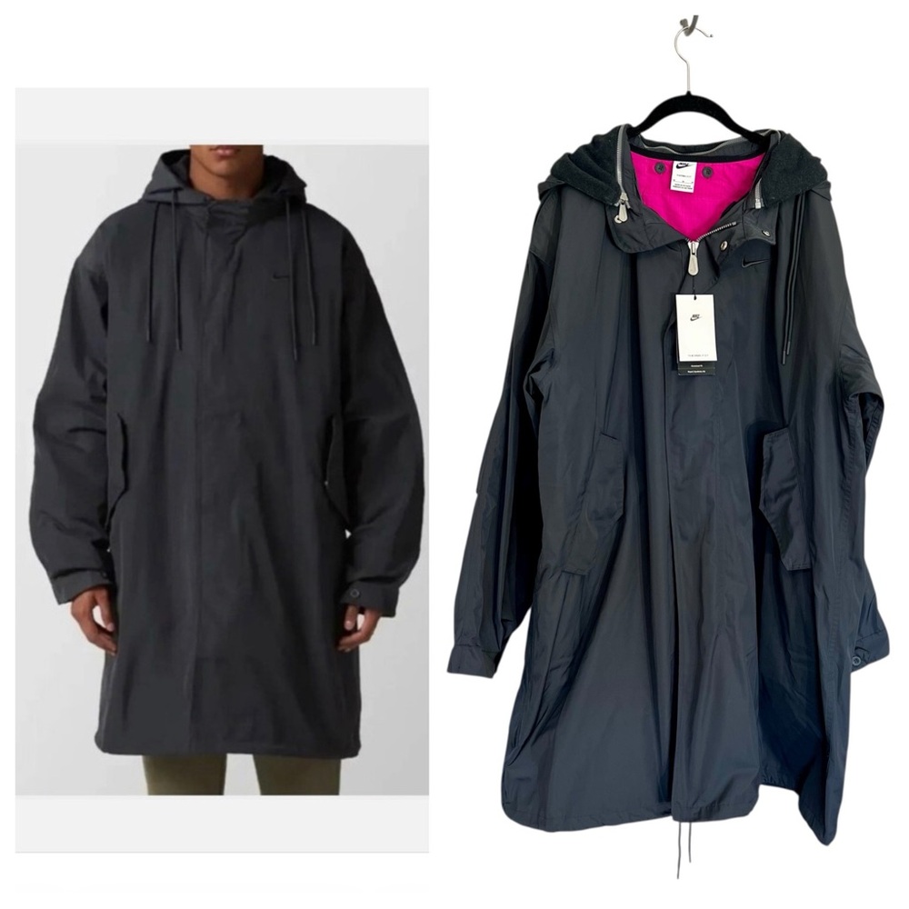 NWT Nike Sportswear Therma-FIT Life 3-in-1 Parka oversized jacket M rain coat
